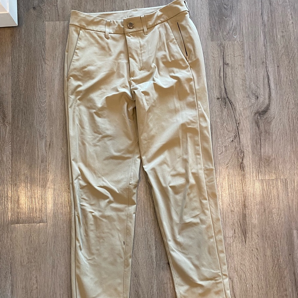 Mens lululemon khaki pants size 28